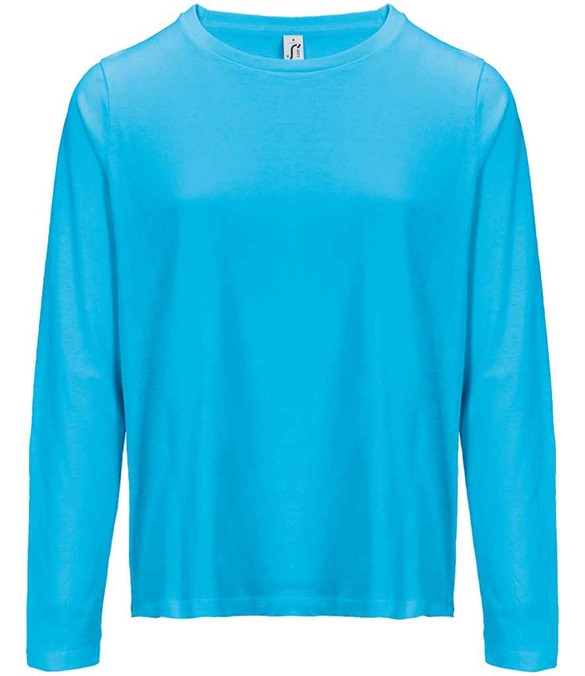 SOL'S Ladies Monarch Long Sleeve T-Shirt – Aqua