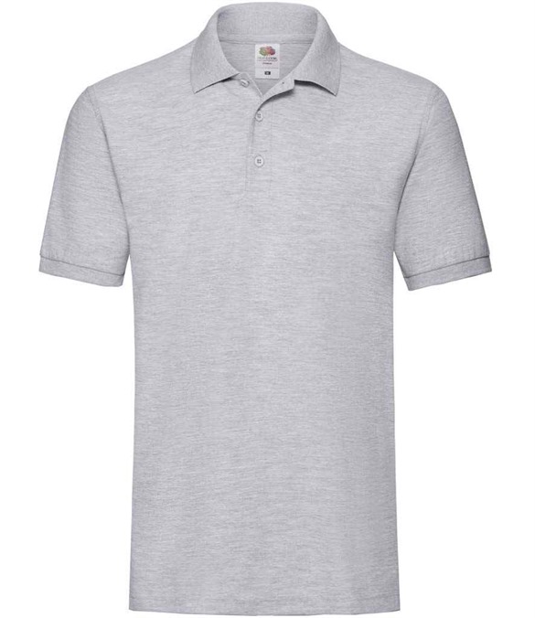 Fruit of the Loom Premium Cotton Pique Polo Shirt – Athletic Heather