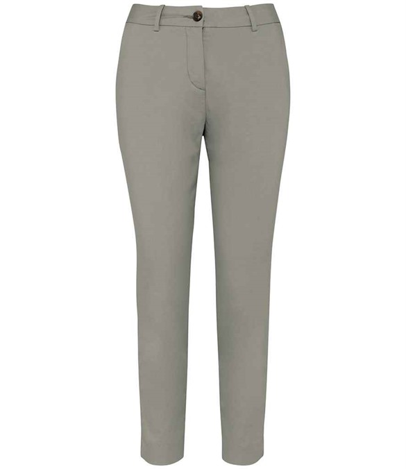 Native Spirit Ladies Chino Trousers – Almond Green