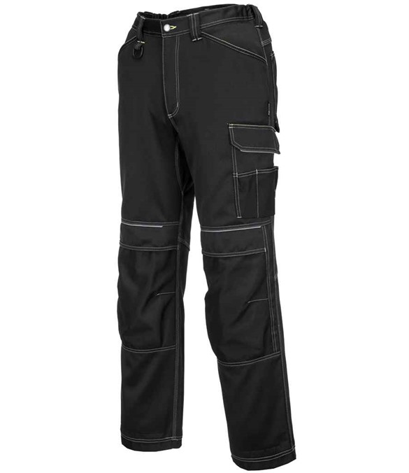 Portwest PW3 Lightweight Stretch Trousers – Black