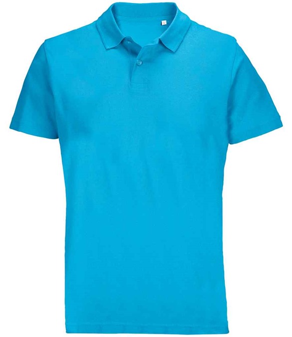SOL'S Unisex Pulse Twin Pique Polo Shirt – Aqua