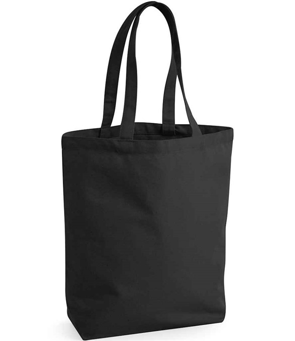 Westford Mill Fairtrade Cotton Camden Shopper – Black