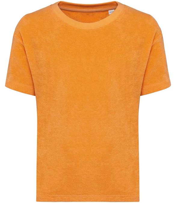 Native Spirit Kids Terry Towel T-Shirt – Apricot