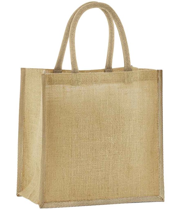 Westford Mill Natural Starched Jute Mini Gift Bag – Natural
