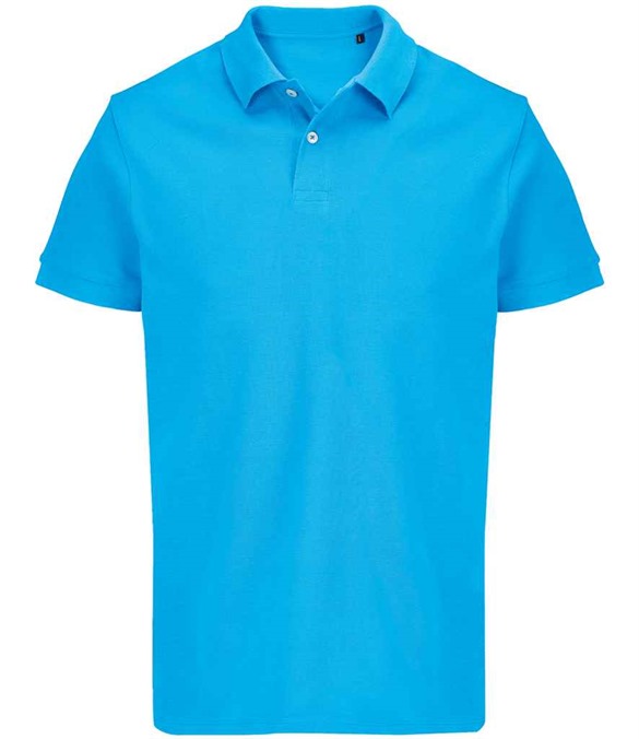 SOL'S Unisex Pacific Twin Pique Polo Shirt – Aqua