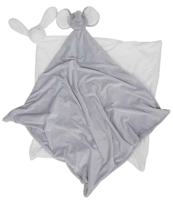Mumbles Animal Blanket – Grey Elephant