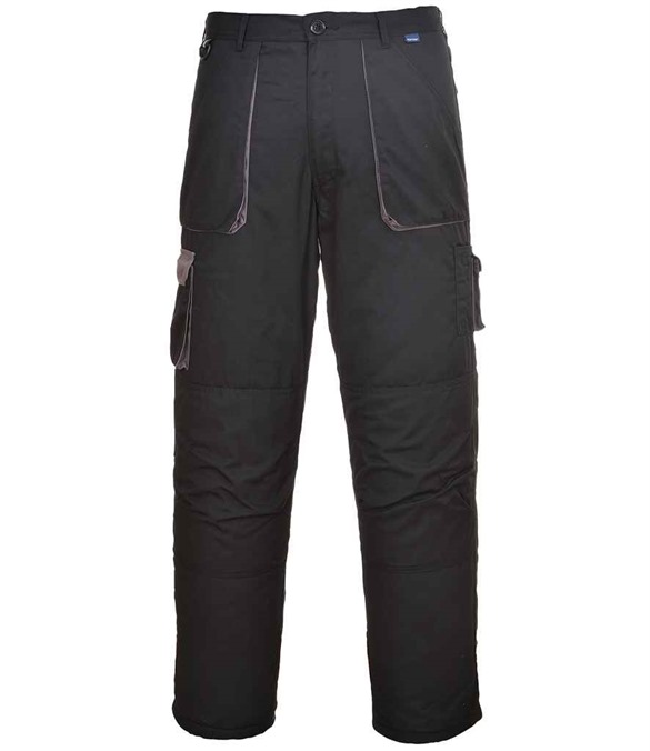 Portwest Texo Contrast Trousers – Black