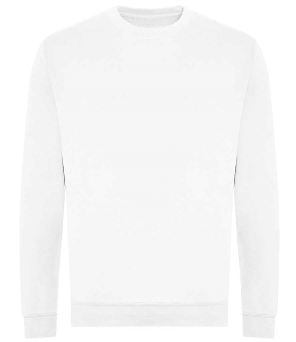 AWDis Unisex Organic Sweatshirt – Arctic White