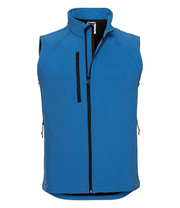 Russell Athletic Soft Shell Gilet – Azure