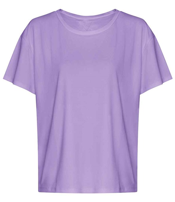 AWDis Ladies Cool Open Back T-Shirt – Digital Lavender