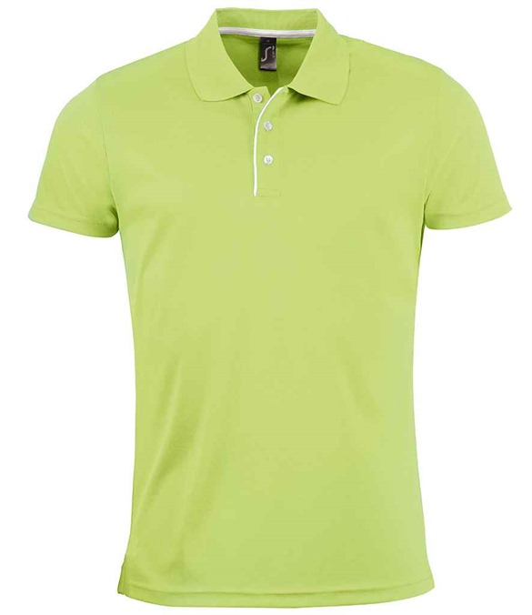 SOL'S Performer Pique Polo Shirt – Apple Green