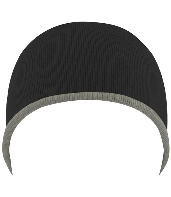 Atlantis Extreme Reversible Jersey Slouch Beanie – Black/Grey
