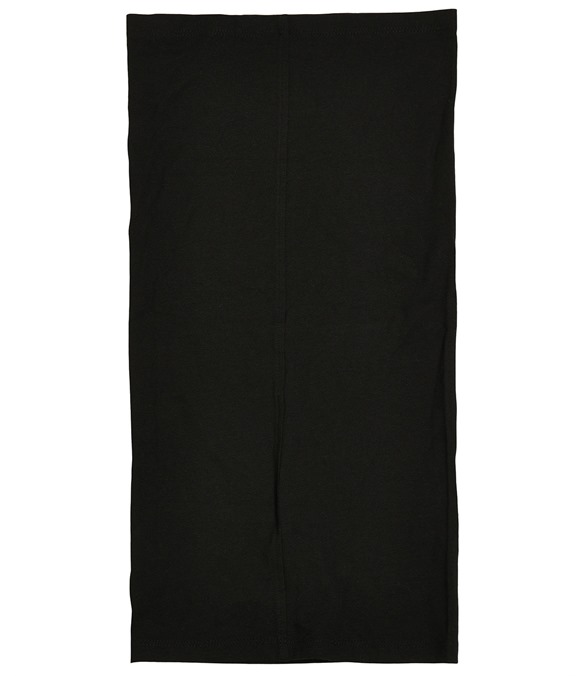 Organic cotton tube scarf – Black