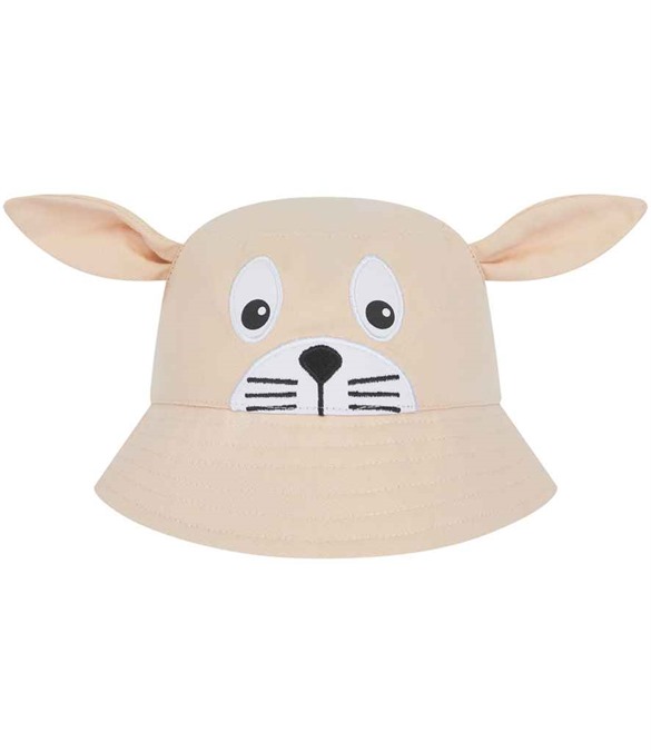 Larkwood Baby/Toddler Character Bucket Hat – Light Brown Bunny