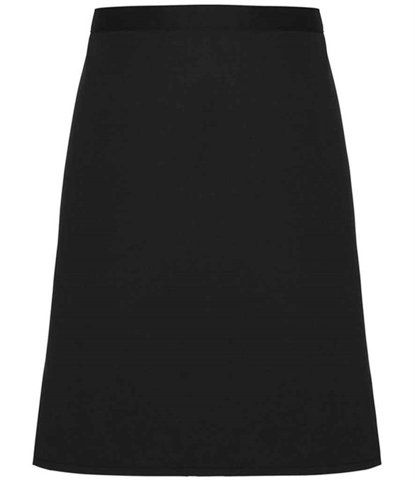Premier Fairtrade Organic Cotton Waist Apron – Black