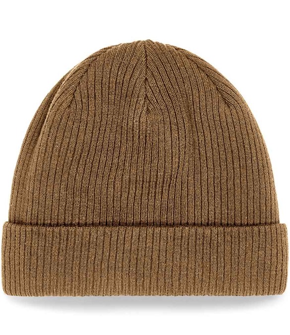 Beechfield Organic Cotton Beanie – Biscuit