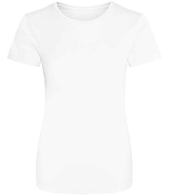 AWDis Ladies Cool T-Shirt – Arctic White