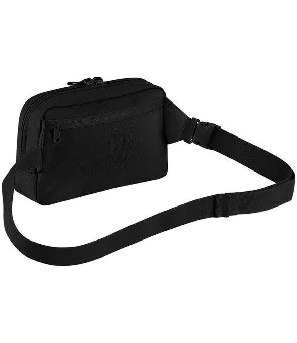 BagBase Premium Recycled Cross Body Bag – Black