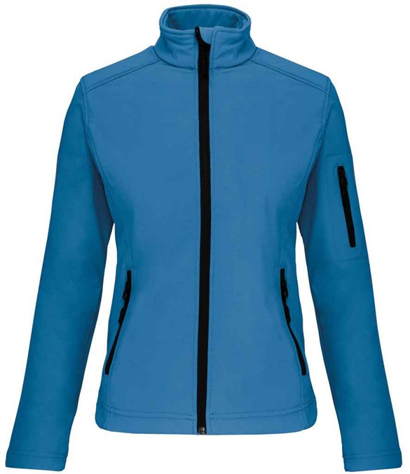 Kariban Ladies Soft Shell Jacket – Aqua
