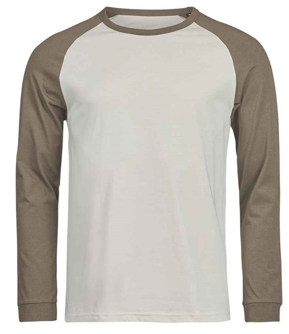 Tee Jays Unlabeled Baseball T-Shirt – Cement/Clay
