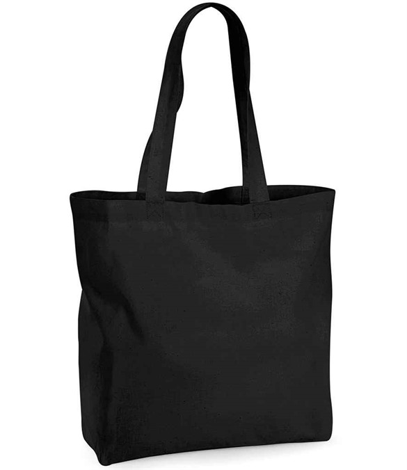 Westford Mill Organic Premium Cotton Maxi Tote Bag – Black