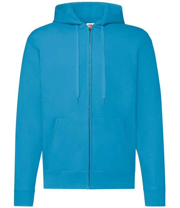 Fruit of the Loom Classic Zip Hooded Sweatshirt – Azure