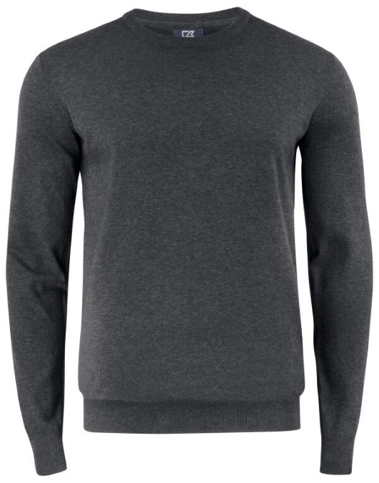 Oakville Crewneck Sweater – Anthracite Melange