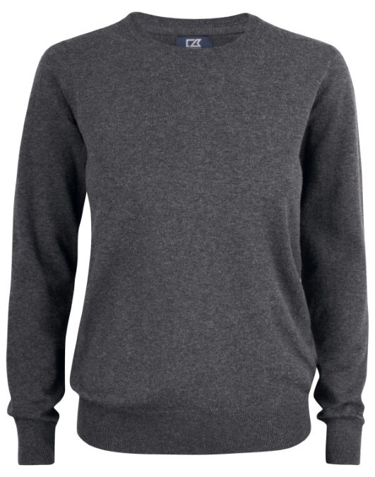 Ladies Oakville Crewneck Sweat – Anthracite Melange