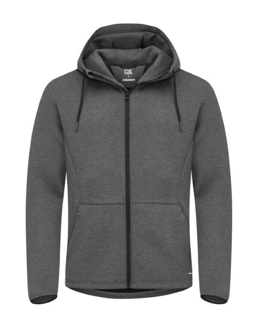 Pemberton Full Zip Hood – Anthracite Melange