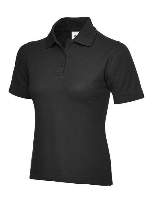 Ladies Classic Poloshirt – Black