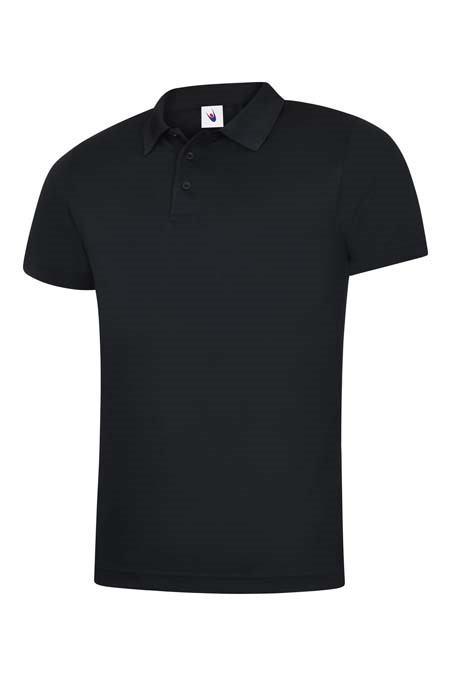 Mens Ultra Cool Workwear Poloshirt – Black
