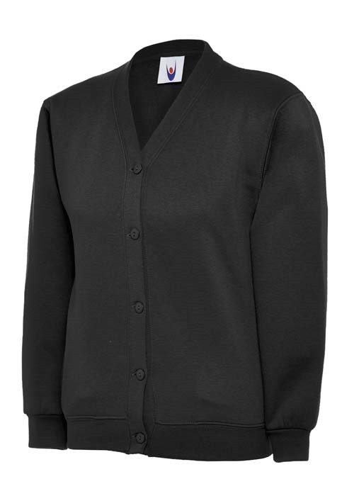 Childrens Classic Cardigan – Black