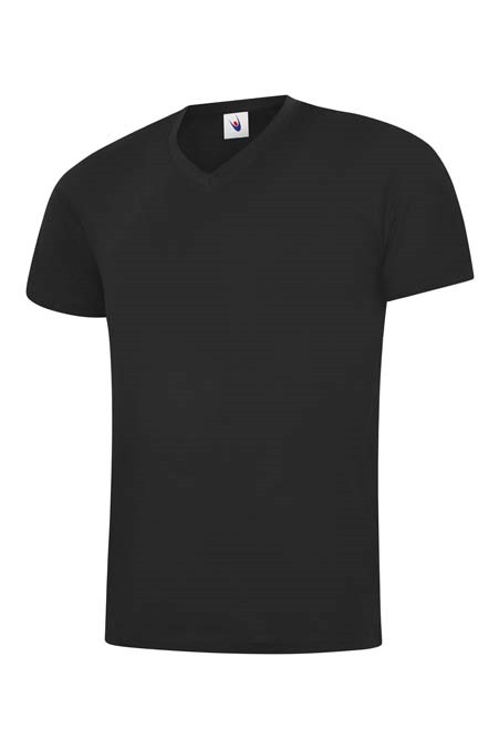 Classic V Neck T-shirt – Black