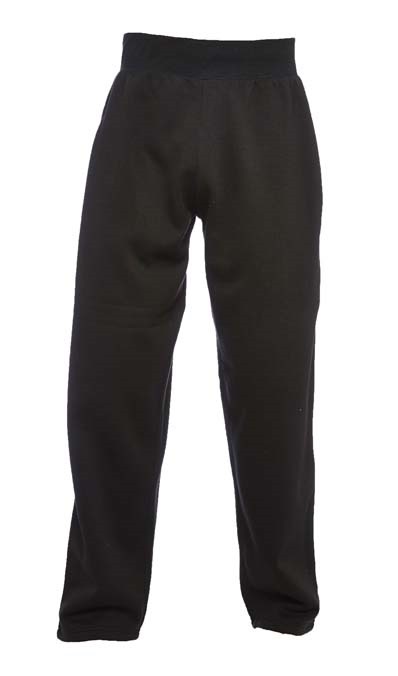 Childrens Jog Bottoms – Black