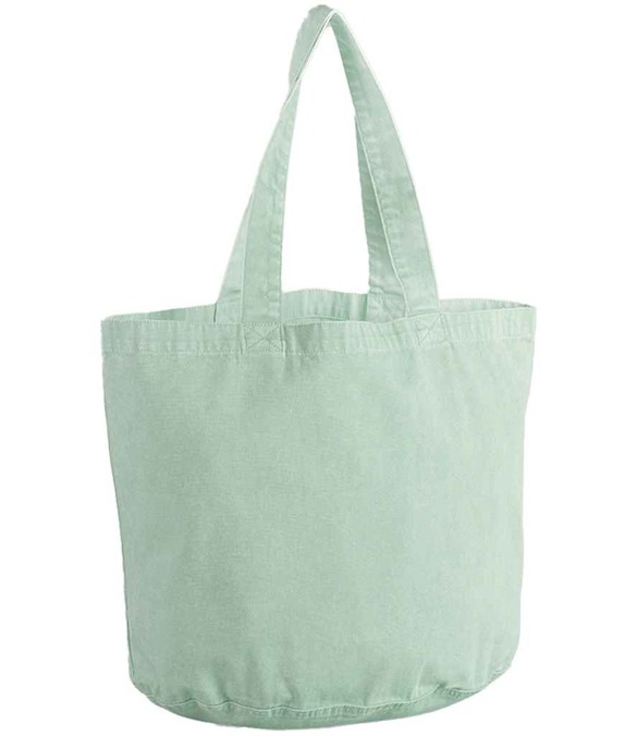 Westford Mill Garment Dyed Shopper – Vintage Aqua
