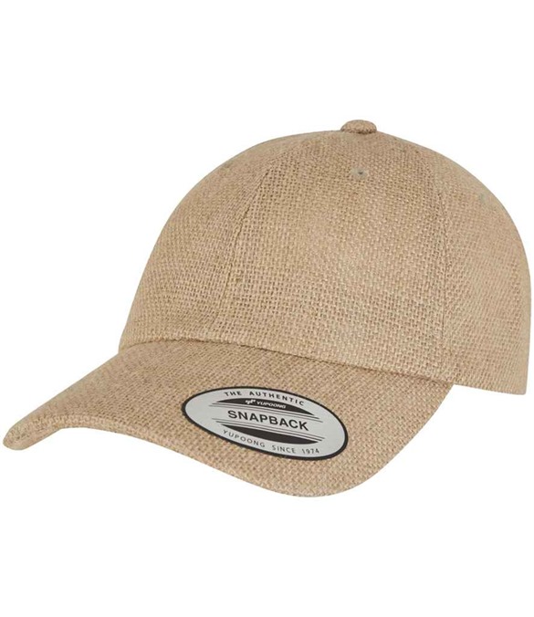 Flexfit Dad Jute Cap – Nature