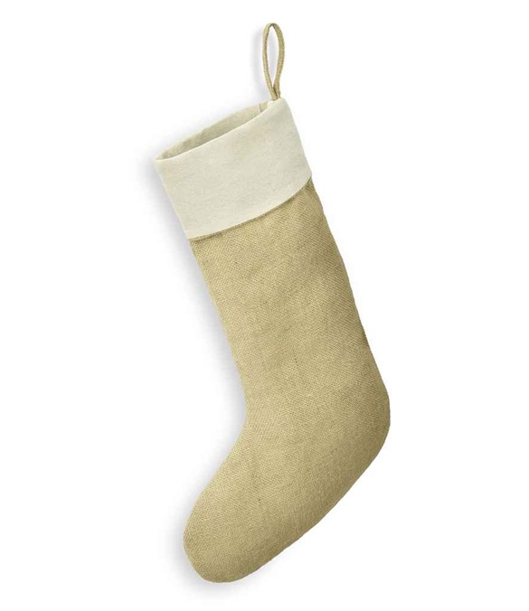 Brand Lab Jute Stocking – Natural/Cream