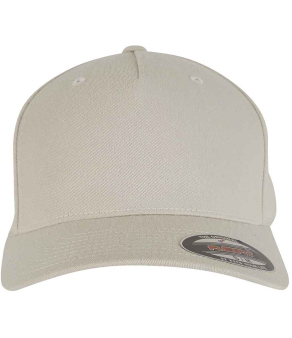 Flexfit 5 Panel Cap – Beige