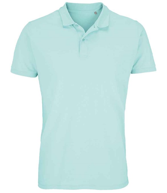SOL'S Planet Organic Pique Polo Shirt – Arctic Blue