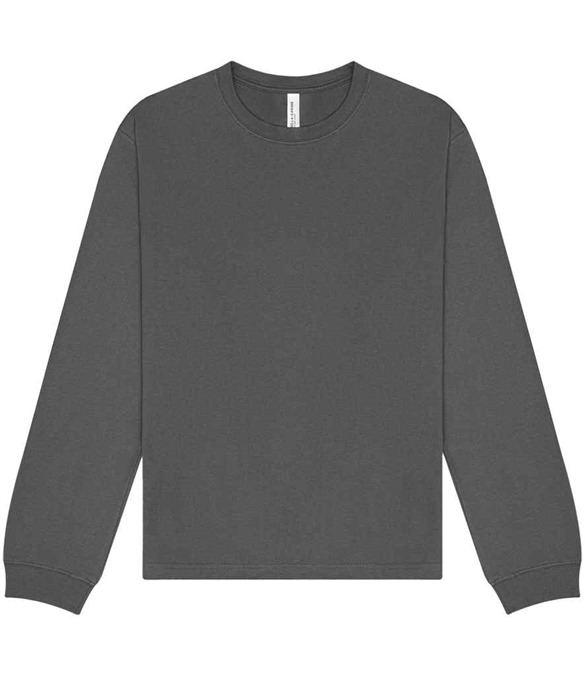 Canvas Unisex Heavyweight Long Sleeve T-Shirt – Asphalt