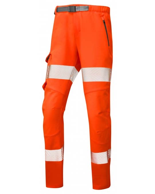 STARCROSS Leo EcoViz Womens Stretch Work Trouser – HV ORANGE