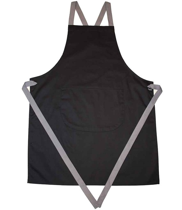 Dennys Cross Back Apron – Black
