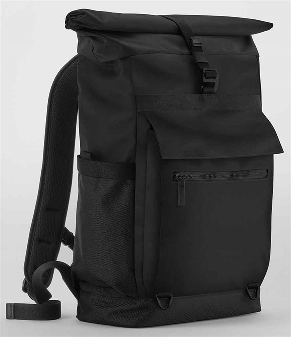Quadra Axis Roll-Top Backpack – Black