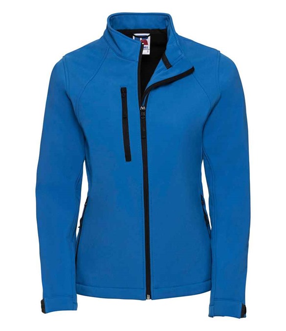 Russell Athletic Ladies Soft Shell Jacket – Azure