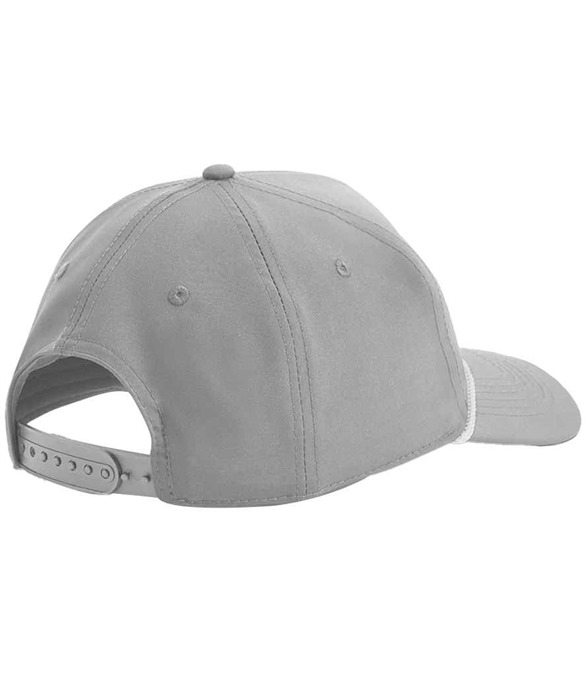 Beechfield Rope Detail Golf Cap – Light Grey/White