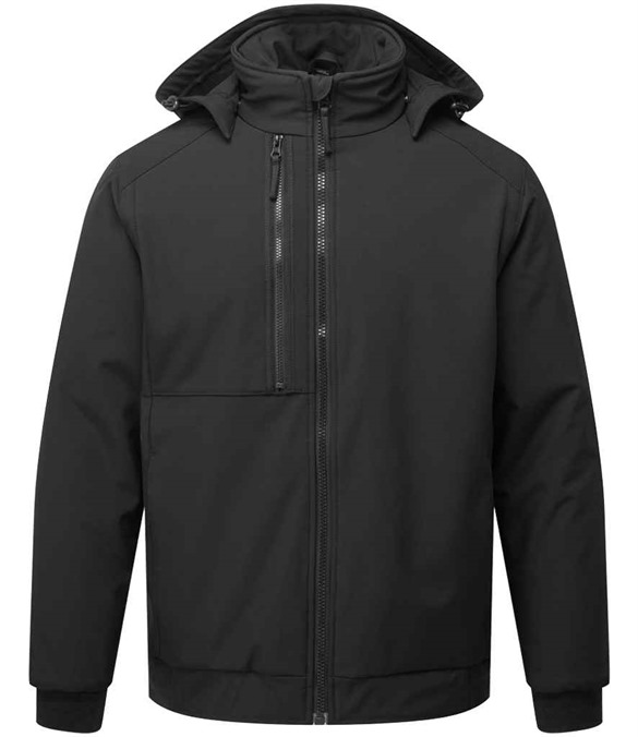 Portwest WX2 Eco Insulated Two Layer Soft Shell Jacket – Black