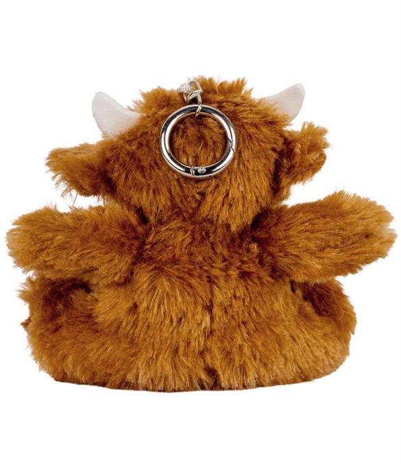 Mumbles Key Ring – Brown Highland Cow