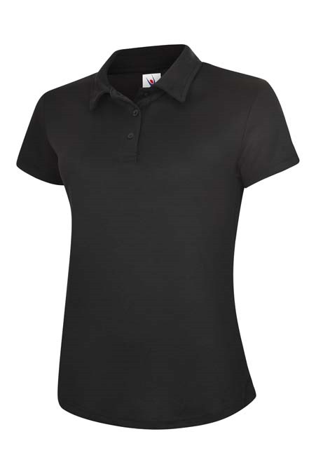 Ladies Ultra Cool Workwear Poloshirt – Black