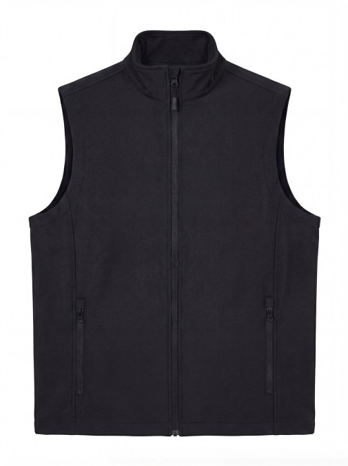 Ladies Printable Softshell Gilet – Black/Black