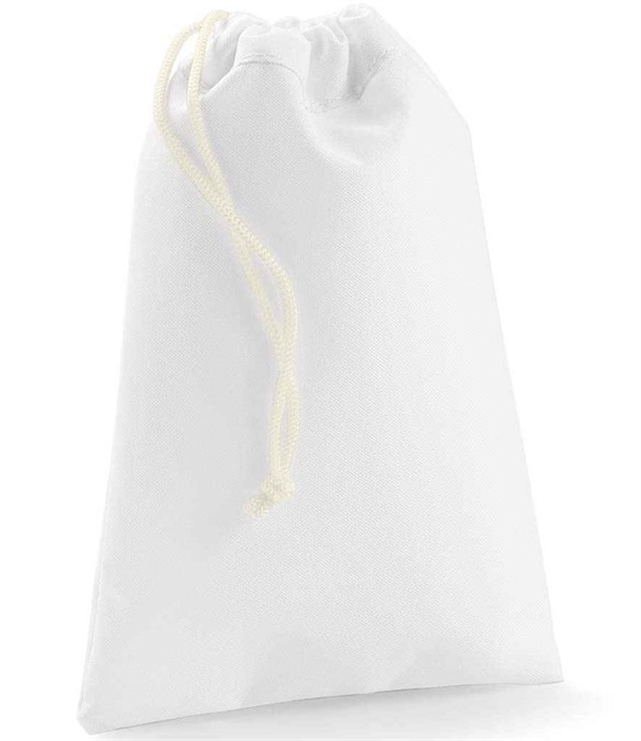 BagBase Sublimation Stuff Bag – White